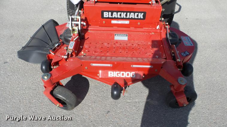 image for item EZ9540 Big Dog Black Jack ZTR lawn mower