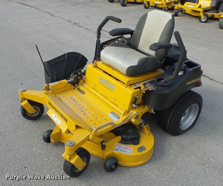 image for item EZ9542 Hustler Flip-Up ZTR lawn mower