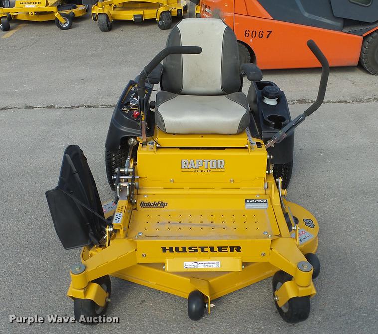 image for item EZ9542 Hustler Flip-Up ZTR lawn mower