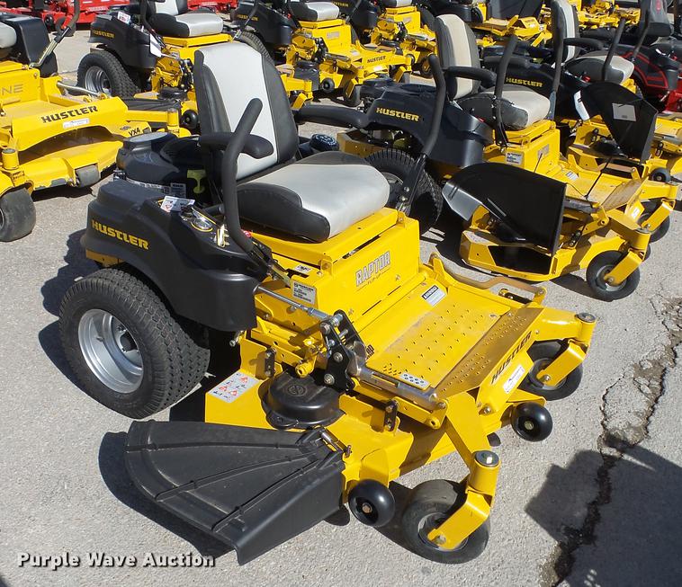 image for item EZ9543 Hustler Flip-Up ZTR lawn mower