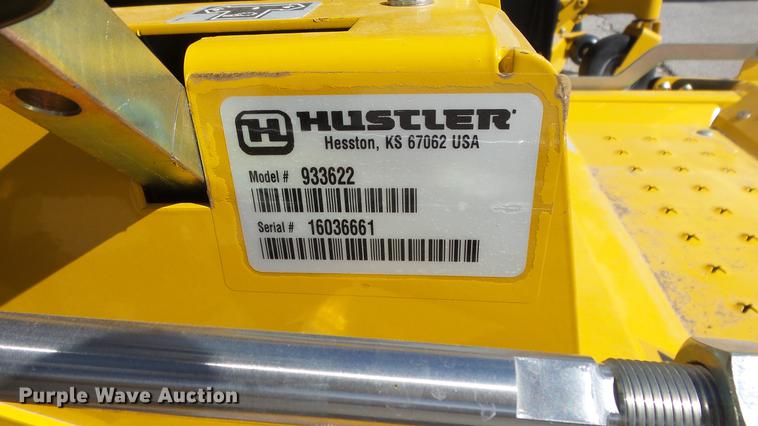 image for item EZ9543 Hustler Flip-Up ZTR lawn mower