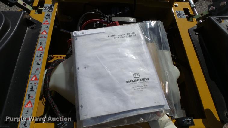 image for item EZ9543 Hustler Flip-Up ZTR lawn mower