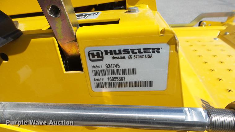 image for item EZ9544 Hustler Flip-Up ZTR lawn mower