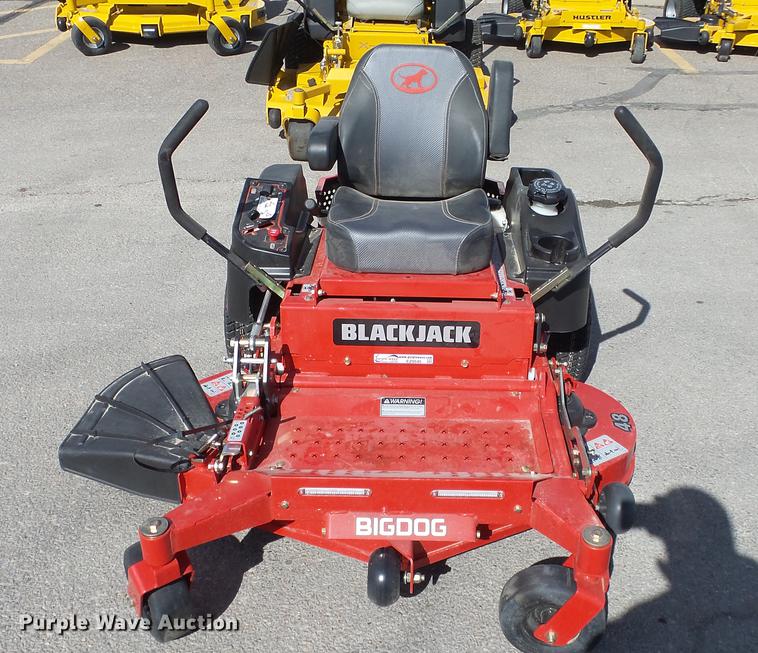 image for item EZ9545 Big Dog Black Jack ZTR lawn mower