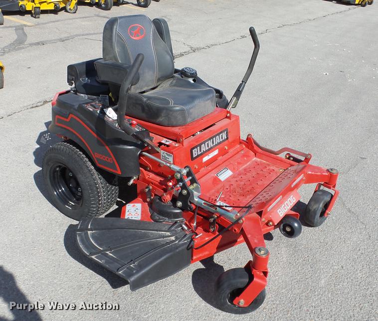 image for item EZ9545 Big Dog Black Jack ZTR lawn mower