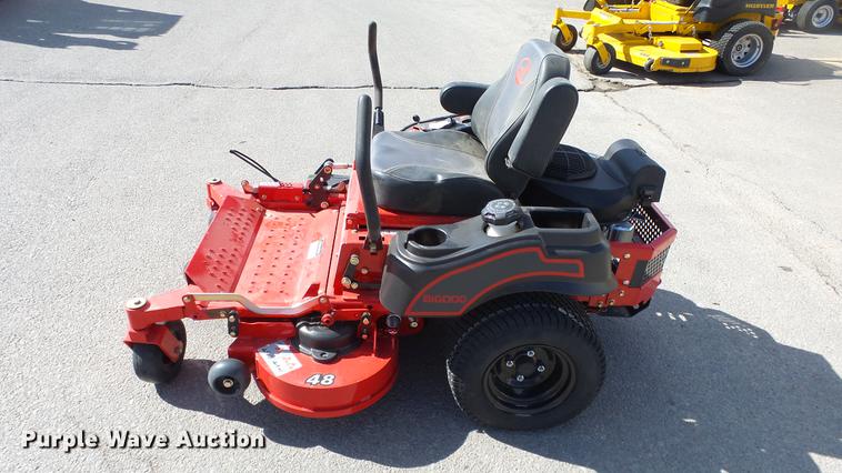 image for item EZ9545 Big Dog Black Jack ZTR lawn mower
