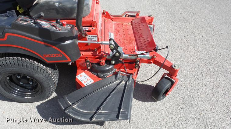 image for item EZ9545 Big Dog Black Jack ZTR lawn mower