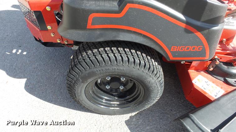 image for item EZ9545 Big Dog Black Jack ZTR lawn mower