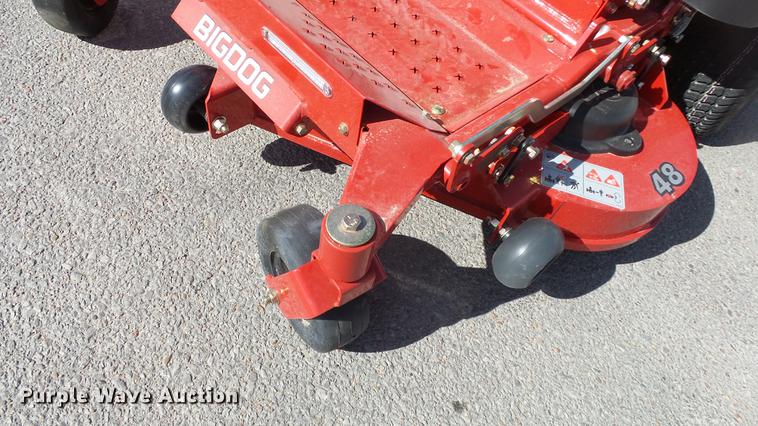 image for item EZ9545 Big Dog Black Jack ZTR lawn mower
