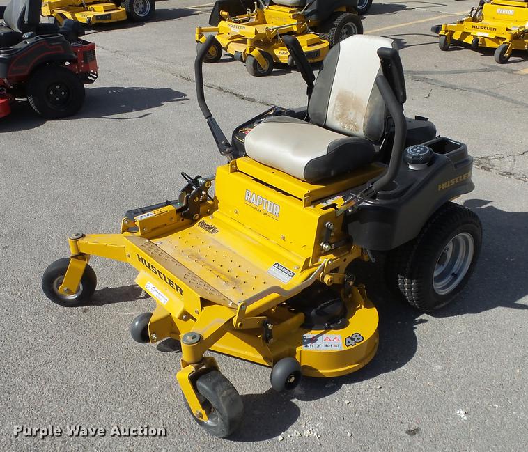 image for item EZ9546 Hustler Flip-Up ZTR lawn mower