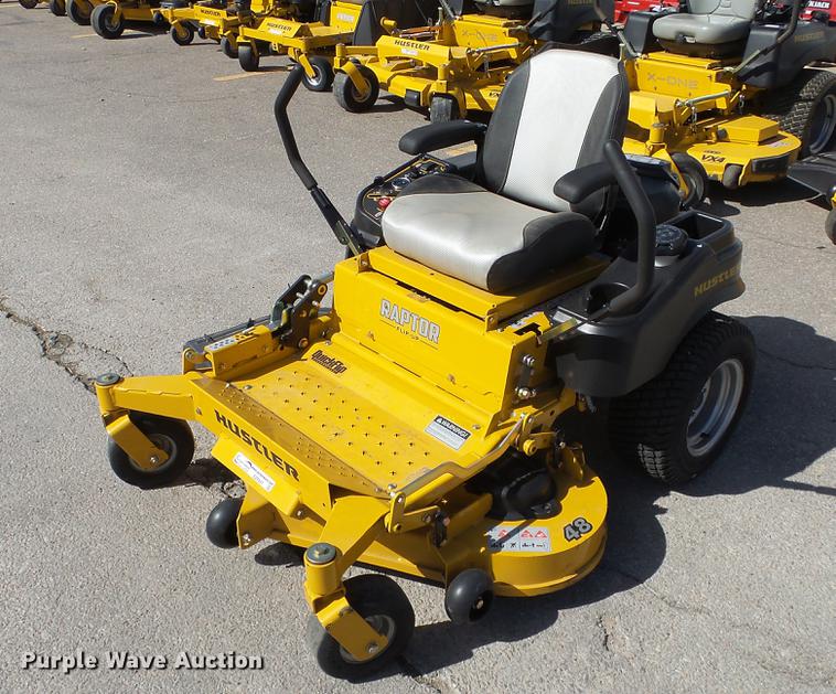 image for item EZ9547 Hustler Flip-Up ZTR lawn mower