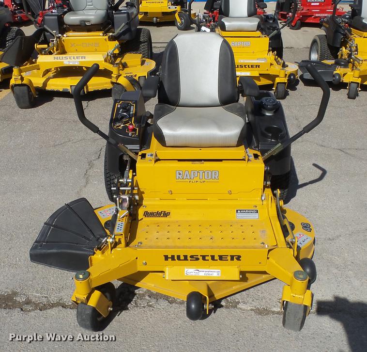 image for item EZ9547 Hustler Flip-Up ZTR lawn mower