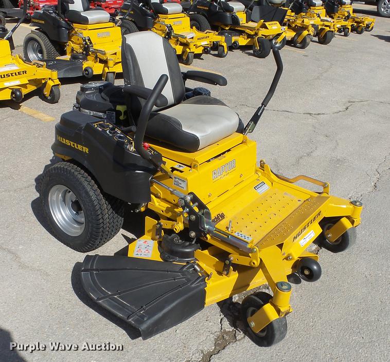 image for item EZ9547 Hustler Flip-Up ZTR lawn mower