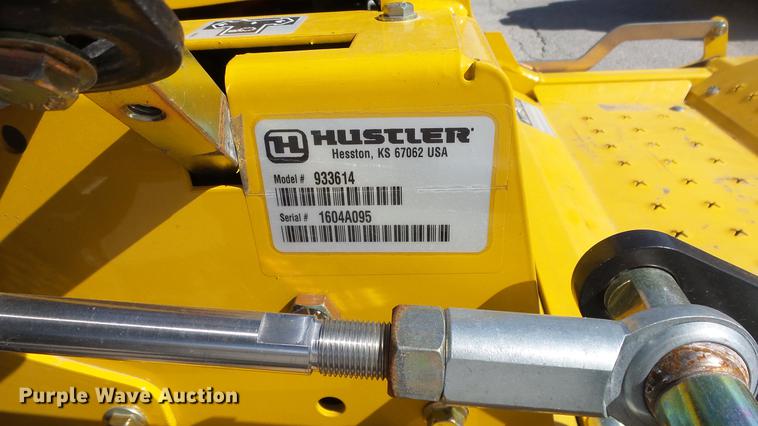 image for item EZ9547 Hustler Flip-Up ZTR lawn mower