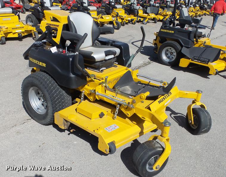 image for item EZ9554 Hustler Super Z HD ZTR lawn mower