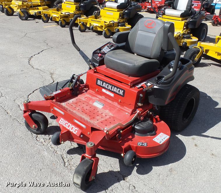 image for item EZ9556 Big Dog Black Jack ZTR lawn mower