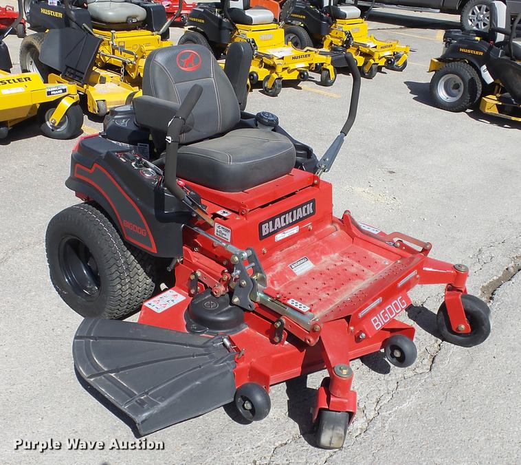 image for item EZ9556 Big Dog Black Jack ZTR lawn mower