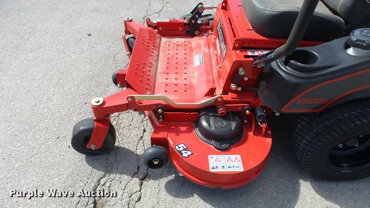 image for item EZ9556 Big Dog Black Jack ZTR lawn mower
