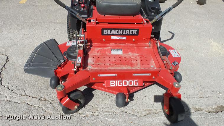 image for item EZ9556 Big Dog Black Jack ZTR lawn mower