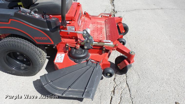 image for item EZ9556 Big Dog Black Jack ZTR lawn mower