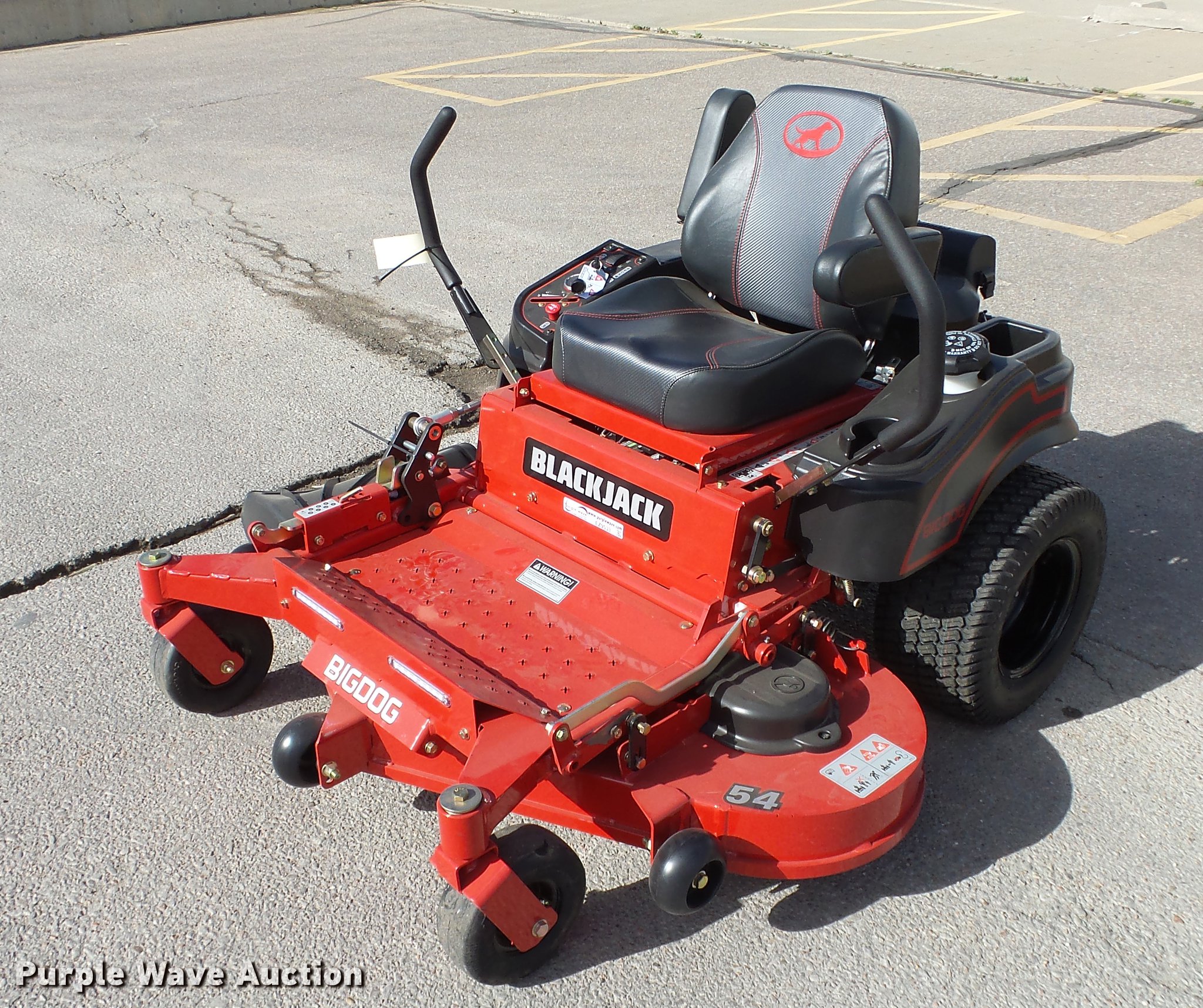 Big Dog Black Jack ZTR lawn mower in Hesston, KS Item EZ9533 sold