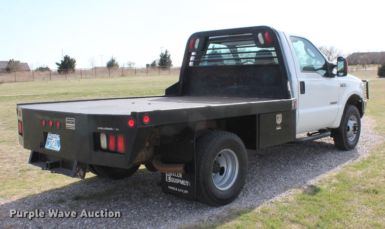 image for item AP9336 2004 Ford F350 Super Duty XLT flatbed pickup truck
