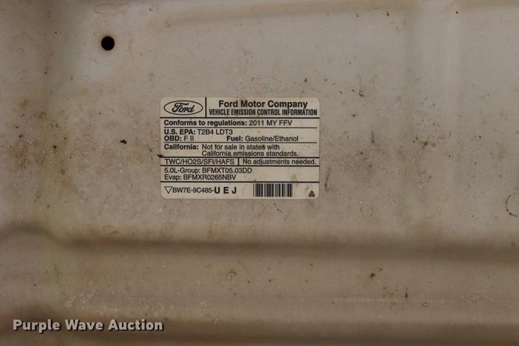 image for item BE9365 2011 Ford F150 XLT SuperCab pickup truck