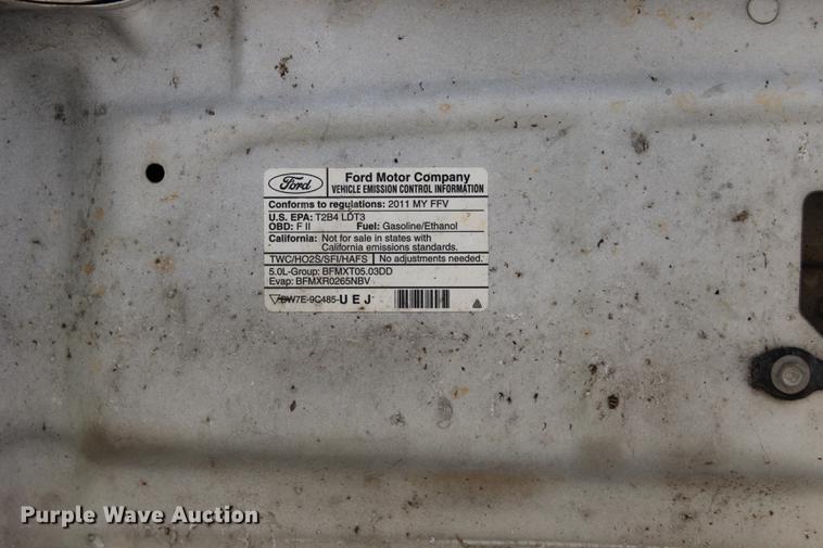 image for item BE9366 2011 Ford F150 XLT SuperCab pickup truck