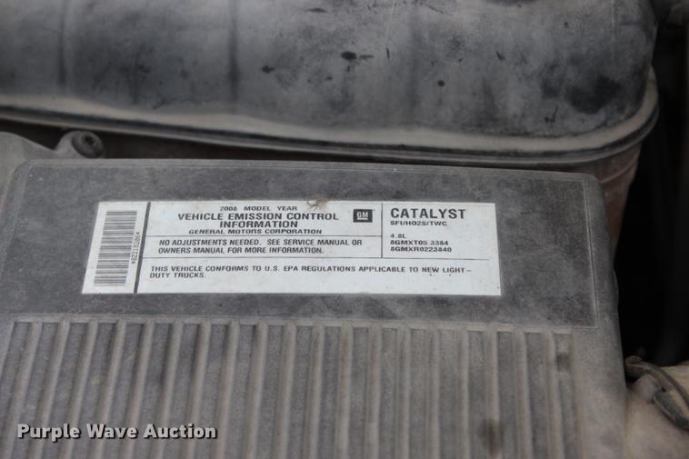 image for item BE9368 2008 Chevrolet Silverado 1500 pickup truck