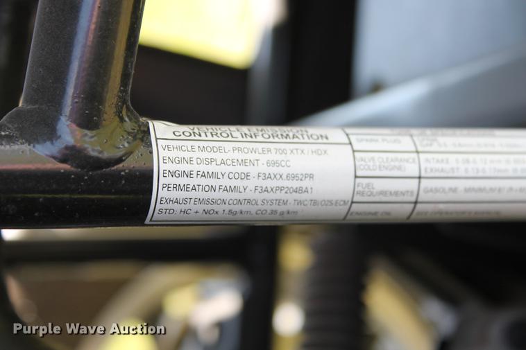 image for item DB5197 2015 Arctic Cat Prowler 700XT utility vehicle