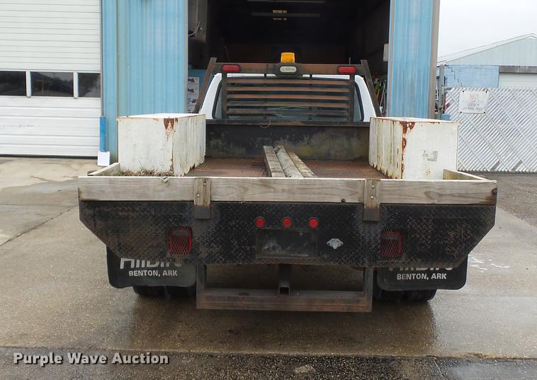 image for item DB7164 1994 Ford F350 Crew Cab flatbed truck