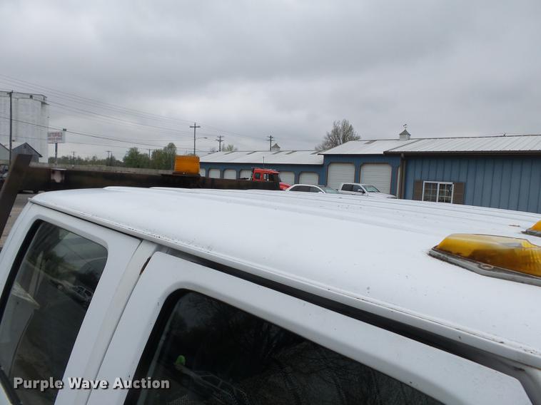 image for item DB7164 1994 Ford F350 Crew Cab flatbed truck