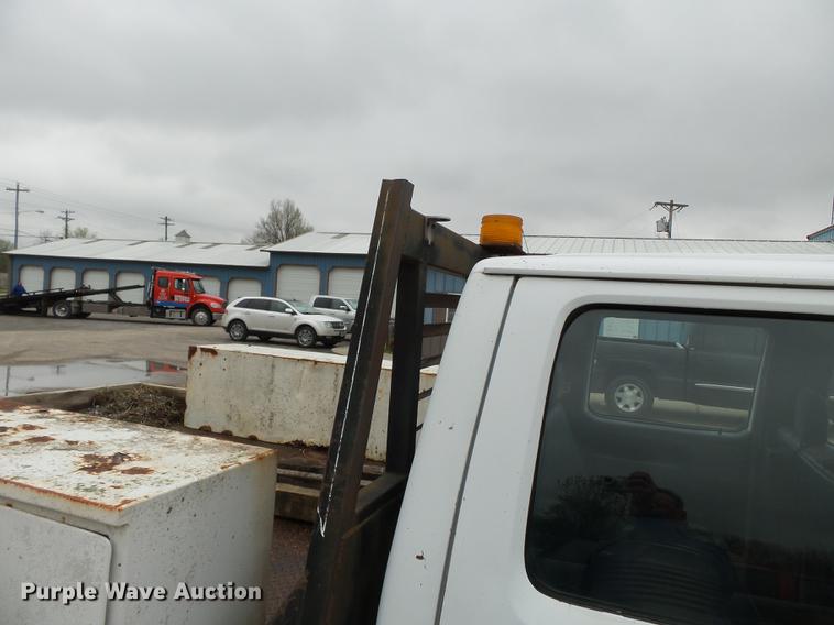 image for item DB7164 1994 Ford F350 Crew Cab flatbed truck