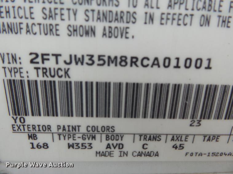 image for item DB7164 1994 Ford F350 Crew Cab flatbed truck