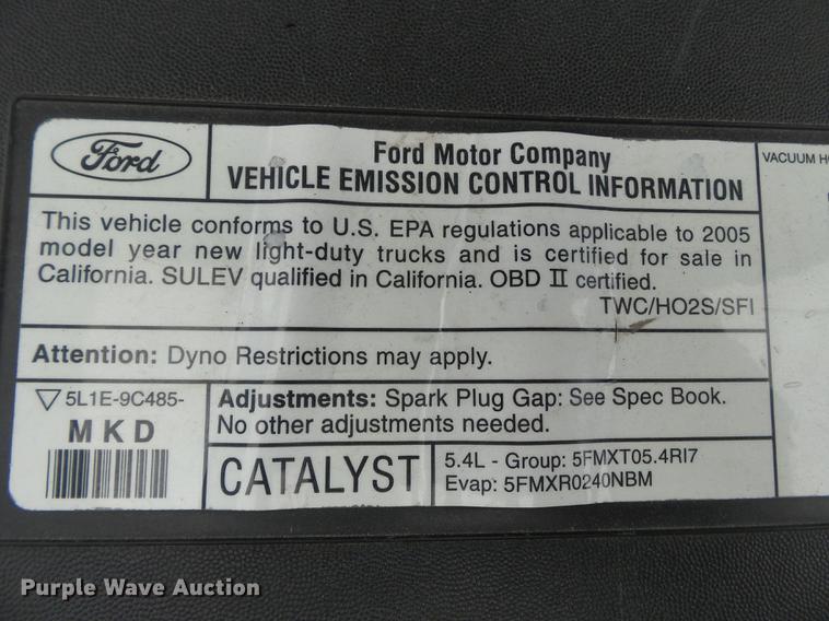 image for item DB7165 2005 Ford Expedition SUV