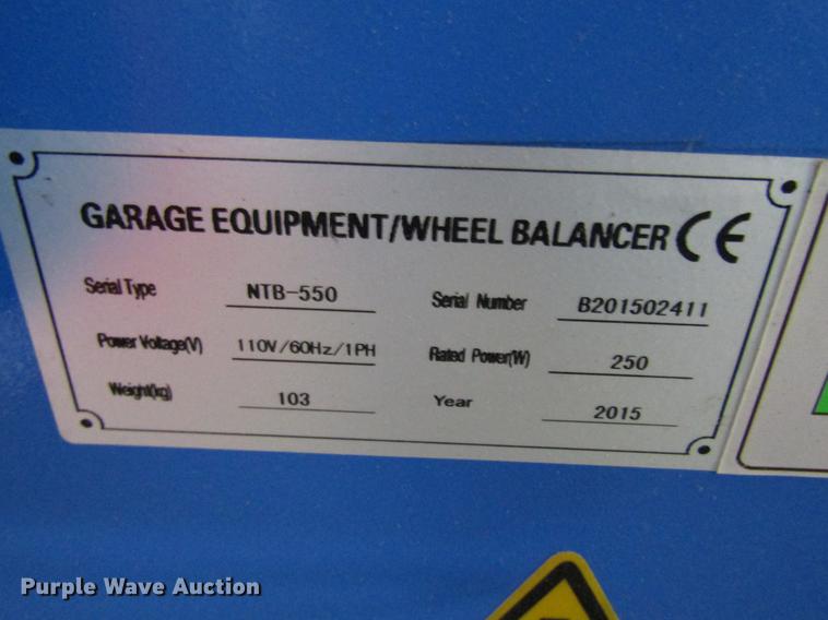 image for item DC4283 Triumph NTB-550 tire balancer