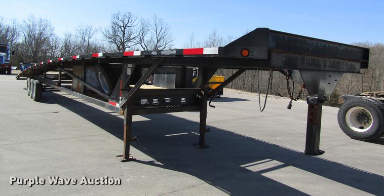 image for item DC4284 2002 Kaufman car carrier trailer