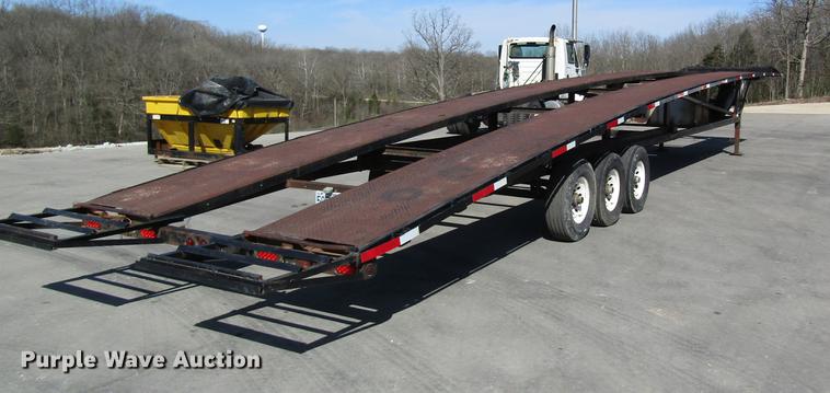 image for item DC4284 2002 Kaufman car carrier trailer