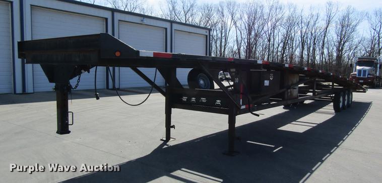 image for item DC4284 2002 Kaufman car carrier trailer