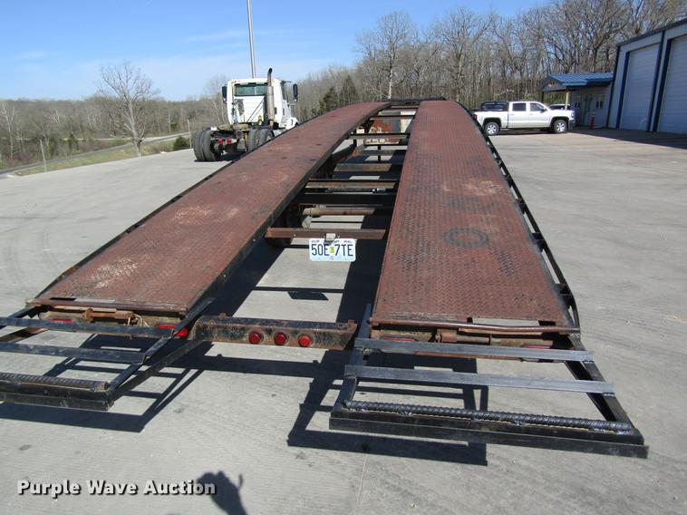image for item DC4284 2002 Kaufman car carrier trailer