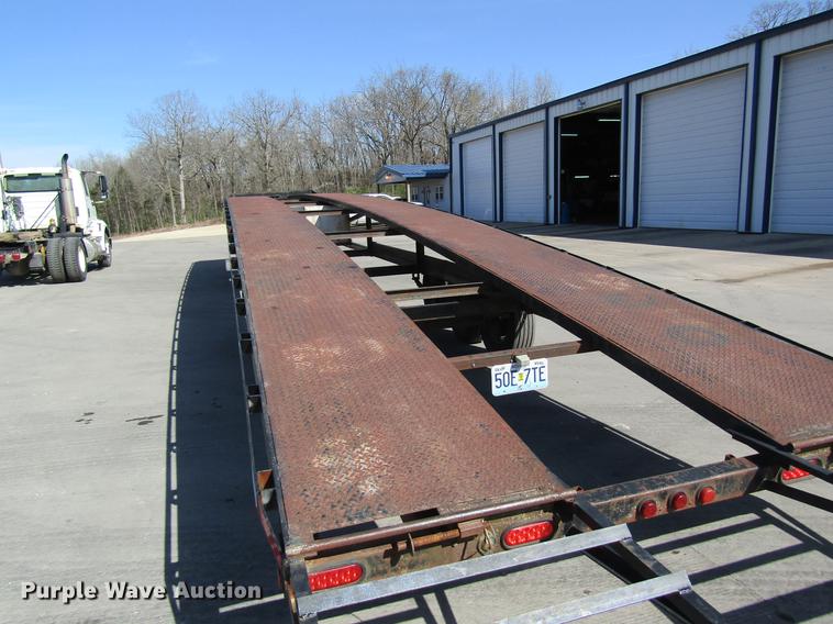 image for item DC4284 2002 Kaufman car carrier trailer