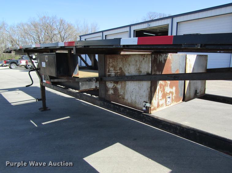 image for item DC4284 2002 Kaufman car carrier trailer