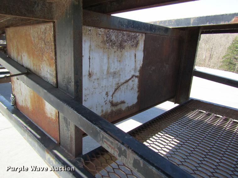 image for item DC4284 2002 Kaufman car carrier trailer