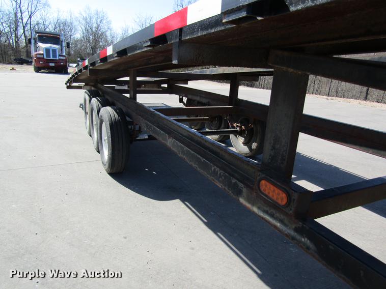 image for item DC4284 2002 Kaufman car carrier trailer