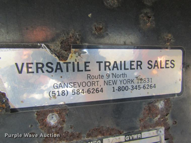 image for item DC4284 2002 Kaufman car carrier trailer