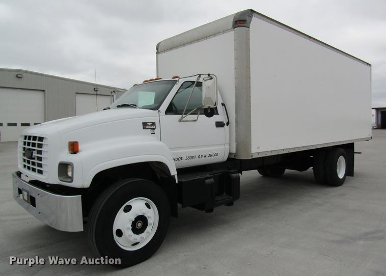 image for item DC4289 1998 Chevrolet C7500 box truck