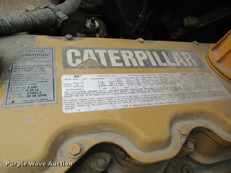 image for item DC4289 1998 Chevrolet C7500 box truck