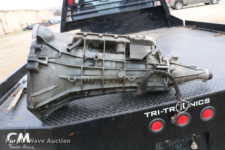 image for item DC7621 1997 Ford F350 Crew Cab flatbed pickup truck