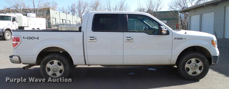 image for item DD1299 2012 Ford F150 XLT SuperCrew pickup truck