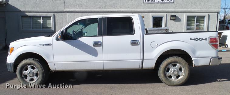 image for item DD1299 2012 Ford F150 XLT SuperCrew pickup truck